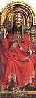 Jan Van Eyck Famous Paintings - The Ghent Altarpiece God Almighty